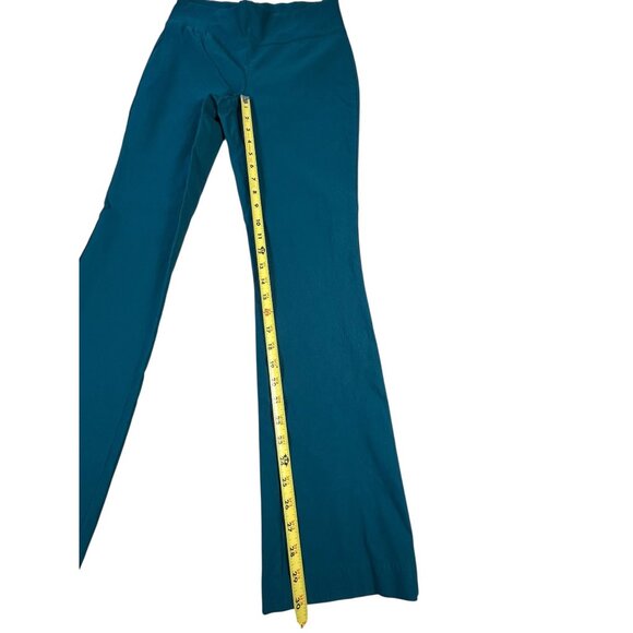 Chadwicks of Boston Bootcut Pants Teal Women's Sz 4 Wide Flare Bottoms - Picture 3 of 8